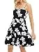 MSBASIC Women's Sleeveless Sundress Adjustable Strappy Summer Casual Solid/Tie Dye Dress
