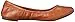 Lucky Brand Women's Emmie Ballet Flat, Bourbon, 8 M US