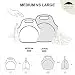 Nordic By Nature Large Neoprene Lunch Bag for Women & Lunch tote...