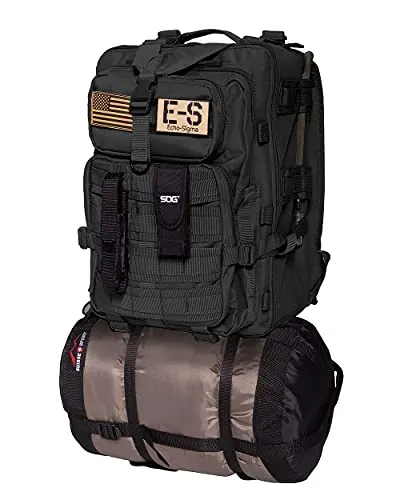Echo Sigma Bug Out Bag: SOG Special Edition (Black)