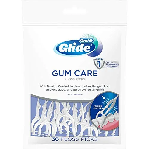 Oral-B Glide Floss Picks-30 count (Pack of 6)