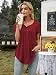 AMCLOS Womens Tops Floral V Neck T-Shirts Swing Blouses Button up Tunic...