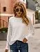 Blooming Jelly Womens Chiffon Blouses Elegant Lantern Long Sleeve Round Neck Tops...