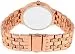 Zuperia Diamond Studded Analogue Watch with Rose Gold Dot Bracelet