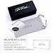 The Fresh Minimalist Small Rectangular Sunglasses Clear Eyewear Spring Hinge - Gift...