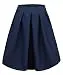 FACE N FACE Women's High Waisted A line Street Skirt Skater Pleated...