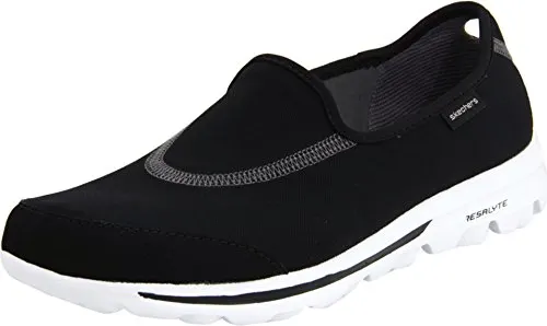 Skechers Performance Women's Go Walk Black/White Walking Shoe 6 M US