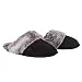 Jessica Simpson Women's Comfy Faux Fur House Slipper Scuff Memory Foam Slip...