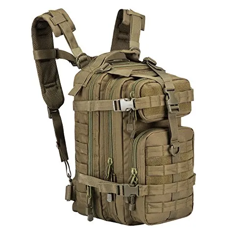 ARMYCAMO Small Military Tactical Backpack Army Assault Rucksack Pack Bug Out Bag,...