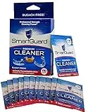 SmartGuard Premium Cleaner Crystals –(110 Cleanings)- Removes Stain, Plaque & Bad Odor from Dentures, Clear Braces, Mouth Guard, Night Guard & Retainers.