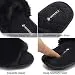FANTURE Women's Furry Faux Fur Slippers Cozy Memory Foam House Slippers Soft...