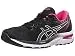 ASICS Women's Gel-Cumulus 22 Running Shoes, 10, Black/Pink GLO