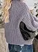 Chase Secret Womens Casual Turtleneck Long Sleeve Loose Chunky Knit Pullover Sweater...