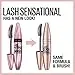 Maybelline Lash Sensational Washable Mascara, Blackest Black, 0.32 fl; Oz; (Packaging May...