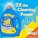 all Laundry Detergent Liquid, Fights Tough Stains, High Efficiency Compatible, 2X Concentrated,...