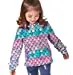 5 Years Old Girl Mermaid Hoodie Sweatshirts 3D Printed Funny Pink Blue...