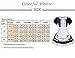 Colorful House Women's Cosplay French Apron Maid Fancy Dress Costume (Large, Black)