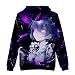 Anime Re:Zero: Starting Life in Another World Cosplay Rem Hoodie Jacket Costume...
