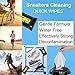 Shoe wipes 2 Pack 60 Pcs Sneaker Wipes Cleaner Quick Wipes Disposable...