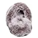 Jessica Simpson Women's Comfy Faux Fur House Slipper Scuff Memory Foam Slip...