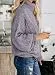 Chase Secret Womens Casual Turtleneck Long Sleeve Loose Chunky Knit Pullover Sweater...