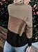 TIKSAWON Womens Sweaters Pullover Color Block Oversized Crewneck Sweaters Striped Long Sleeve...