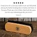 Shoe Brush - 100% Horsehair Shoe Brush - Concaved Handle for Premium...