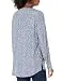 Amazon Essentials Women's Long-Sleeve Woven Blouse, Navy/White, Petal, Medium