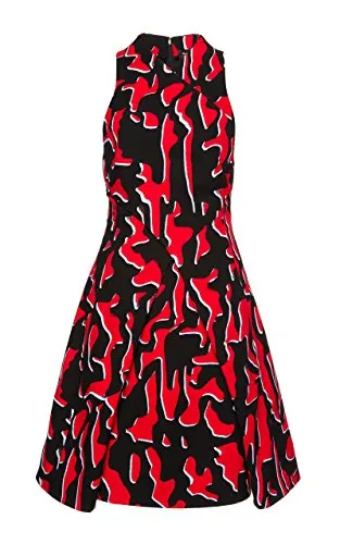 Proenza Schouler Shadow Print Dress (6) Black
