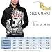 FJE&EDMA Ahegao Face Waifu Hentai Toga Man's Hoodie Casual Sweatshirt with Big...