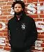 Riot Society Japan Koi Lotus Mens Hoodie - Black, Large
