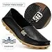 DUOYANGJIASHA Women's Comfortable Leather Loafers Casual Round Toe Moccasins Wild Driving Flats...