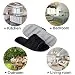 DL Open Toe Womens Slippers Indoor, Cozy Memory Foam House Slippers for...