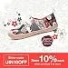 UIN Women's Casual Loafers Travel Painted Walking Slip On Lightweight Comfortable Canvas...