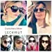 LECKIRUT Oversized Sunglasses for Women Polarized UV Protection Classic Fashion Ladies Shades...