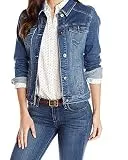 Wrangler Authentics Women's Stretch Denim Jacket, Weathered, Medium