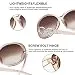 VeBrellen Luxury Women Polarized Sunglasses Retro Eyewear Oversized Goggles Eyeglasses …