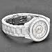 Dior VIII Automatic Diamond Dial White Ceramic Ladies Watch CD1235E3C002