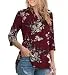 Othyroce Womens Summer Tops 3X Plus Size Tops for Women V Neck...