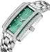 JBW Luxury Women’s Mink 0.12 Carat Diamond & Swarovski Crystal Wrist Watch...