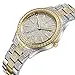 JBW Luxury Women's Cristal-34 J6383D 0.12 ctw 12 Diamond Two-Tone Wrist Watch...