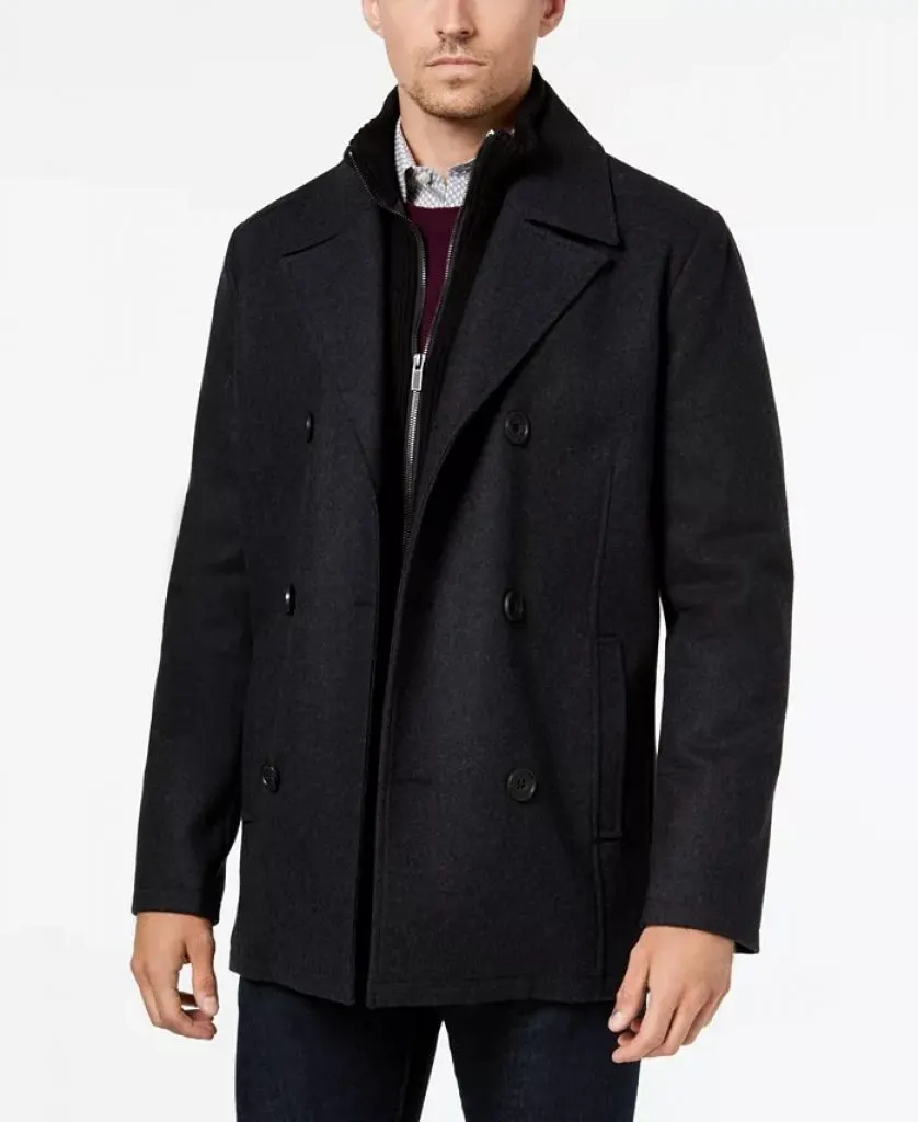 Men's Wool Blend Pea coat