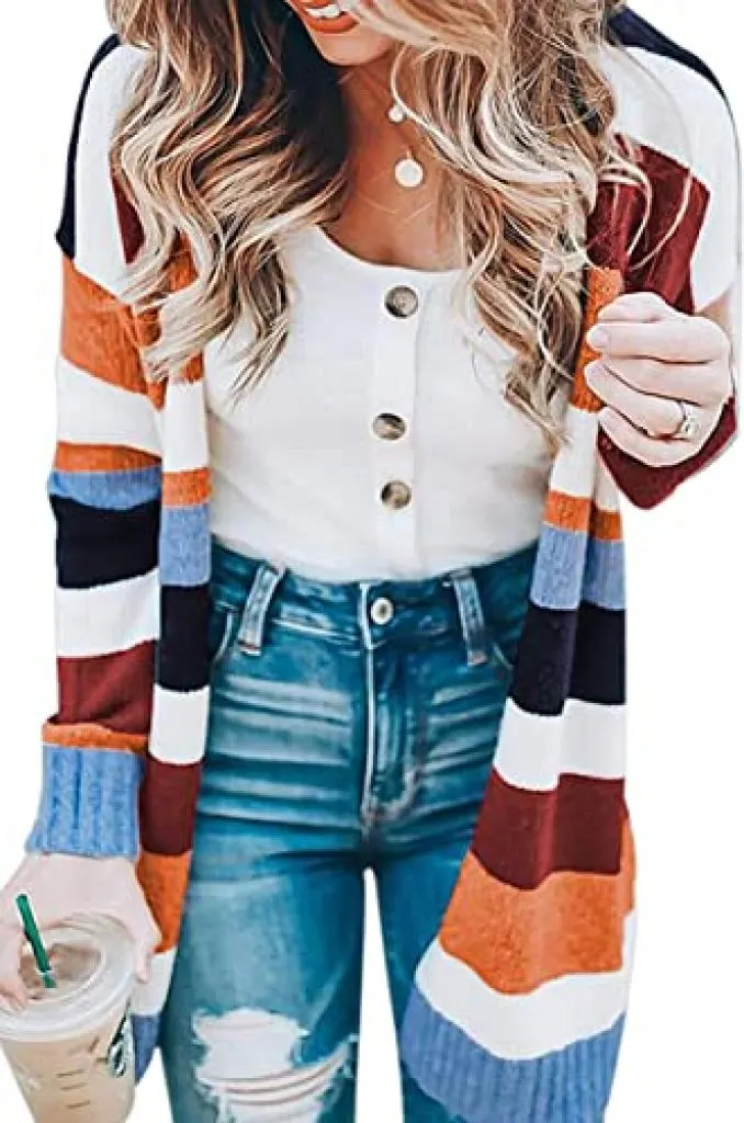 ECOWISH Women's Cardigan 